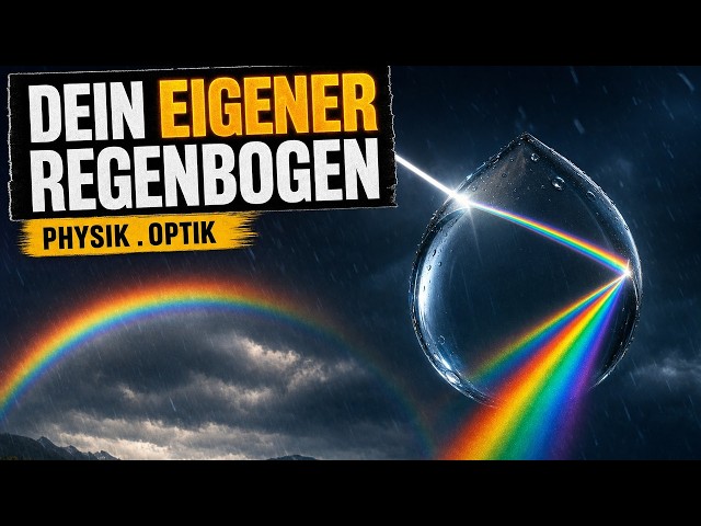 Wie entsteht ein Regenbogen? Dispersion, Regentropfen und Abendrot einfach erklärt