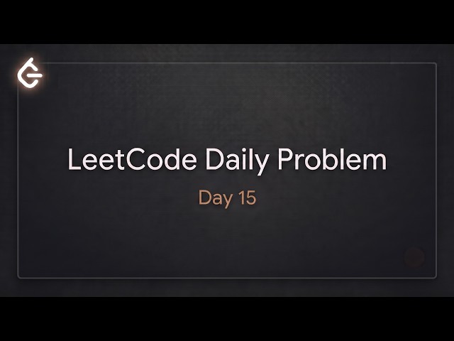 LeetCode Daily Problem | Day 15 | 2948  Make Lexicographically Smallest Array by Swapping Elements