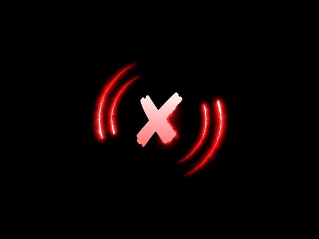 Red Neon Cross 4K Motion Graphic