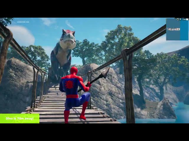 🦖 DINO RUN! 🦖 Gameplay - Fortnite