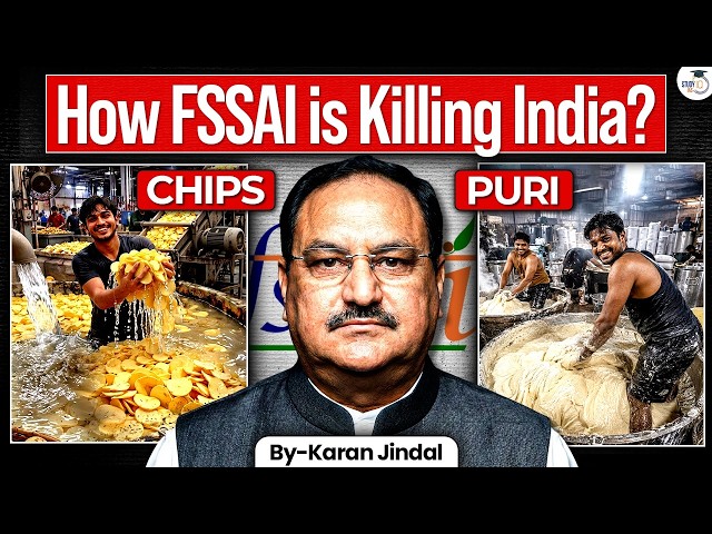 FSSAI Exposed: How is India's Food Safety System a Joke for Indians? | StudyIQ IAS