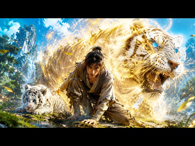 Poor Guy Wakes Up as a Frail White Tiger! Devours Gods & Demons, Evolves Madly, Beasts Bow!