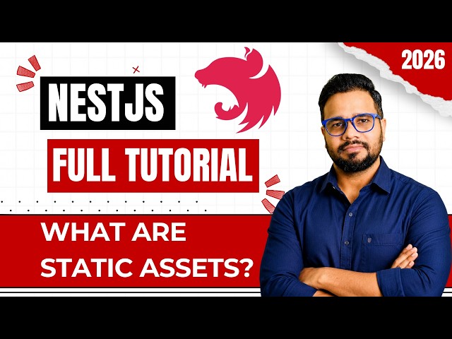 NestJS Course in Hindi #13 | Static Assets Explained