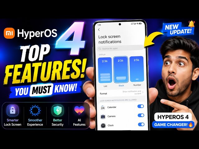 🔥 HyperOS 4 = iOS + One UI?! 😱 Xiaomi Just Created the PERFECT UI!