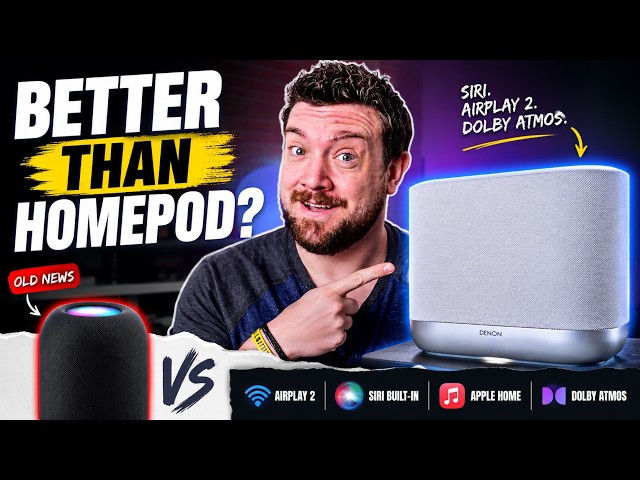 Denon Made a Better HomePod Before Apple!