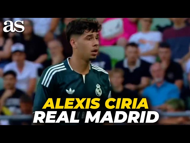 La exhibición de ALEXIS CIRIA, la perla del REAL MADRID que deben ver