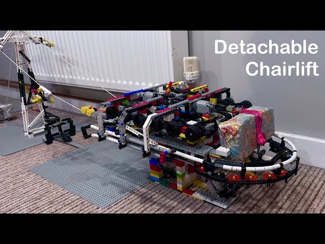 Lego Detachable Ropeway - Update