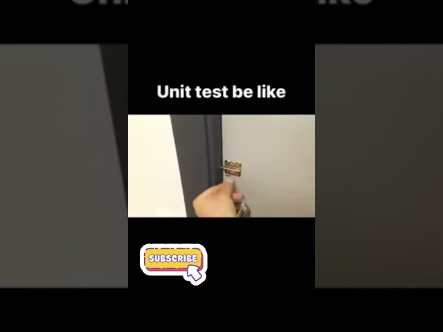 2 Unit tests, 0 integration tests. #coding #programming #javascript #python