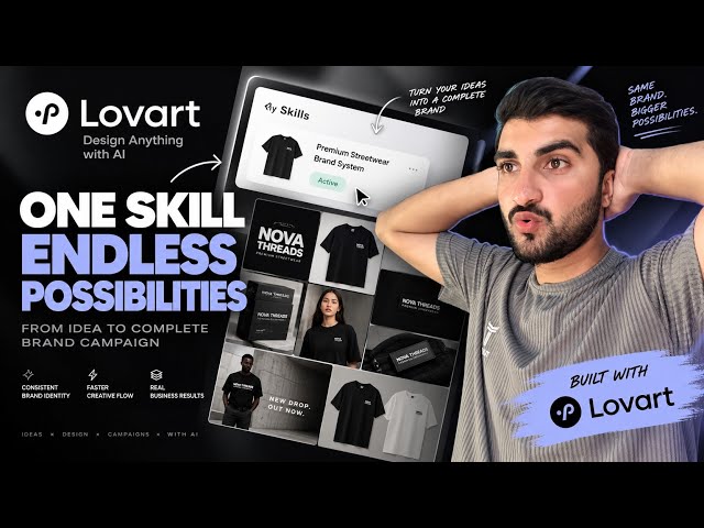 I Turned My Branding Workflow Into an AI Skill with Lovart