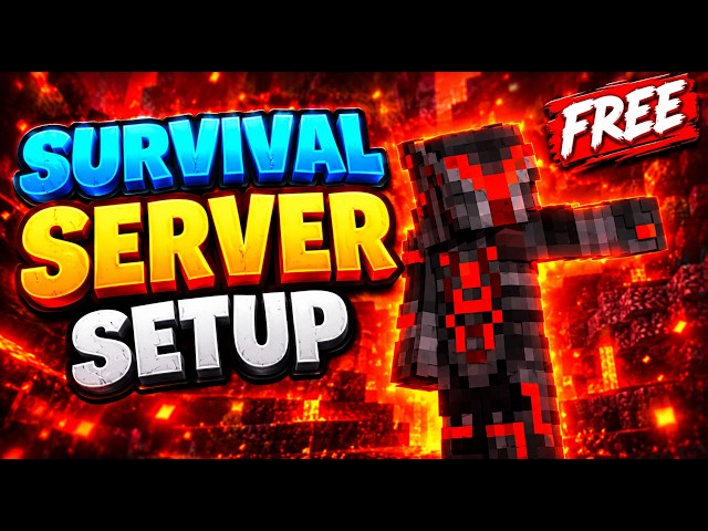 The Ultimate Java + Bedrock Crossplay Survival Setup (100% FREE Download) 📱💻