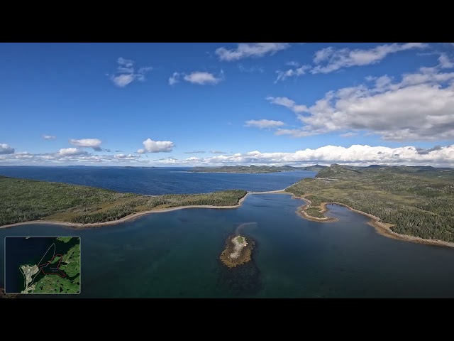 RC Flight Over Argentia, Newfoundland