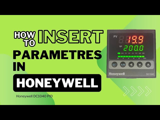 Introduction to Honeywell DC1040 PID Controller: Features, Setup, and Usage