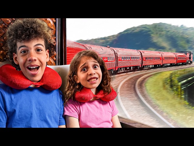 24 HOURS LOCKED inside a TRAIN