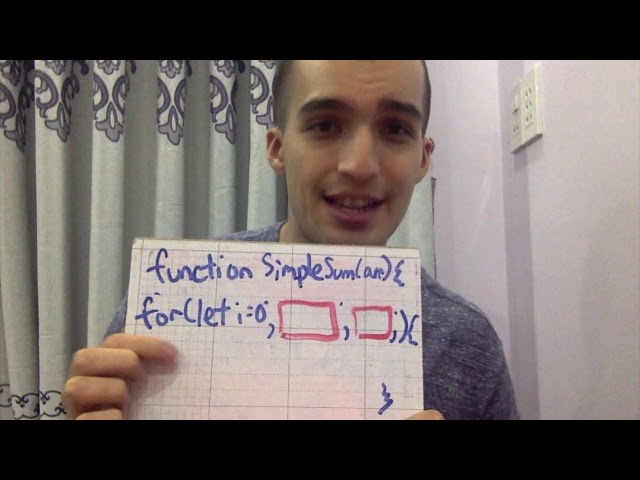 Simple Array Sum -- Hackerrank JavaScript Algorithm Tutorial