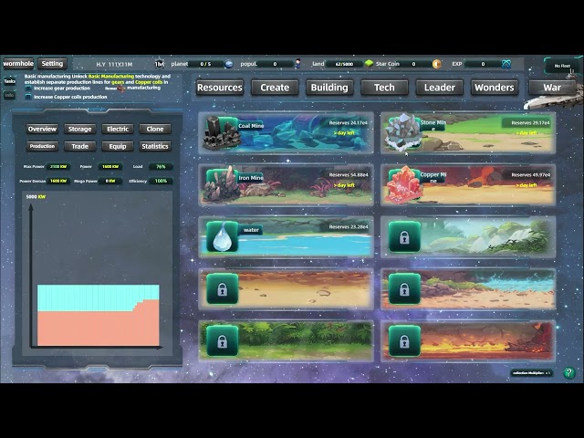 Строим космическую империю в игре Space Industrial Empire 星际工业国 (гайд)