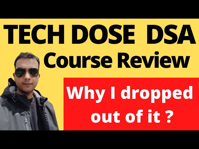 TechDose DSA course review | Surya Pratap Kahar |  DSA with Java tutorial crash course