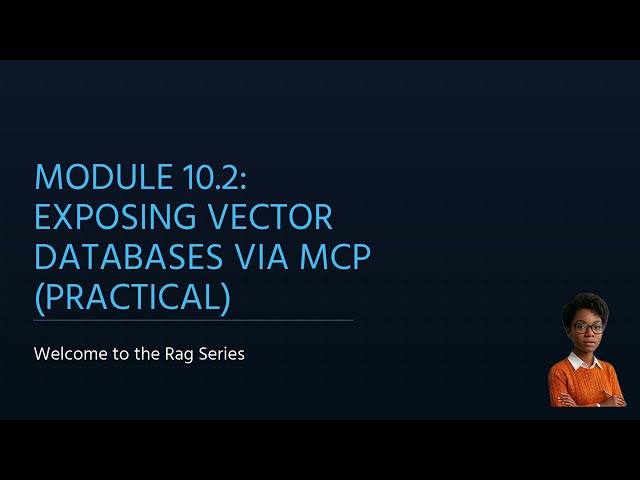 Stop Writing Custom Vector DB APIs! Expose Them Instantly with MCP (Practical Guide)