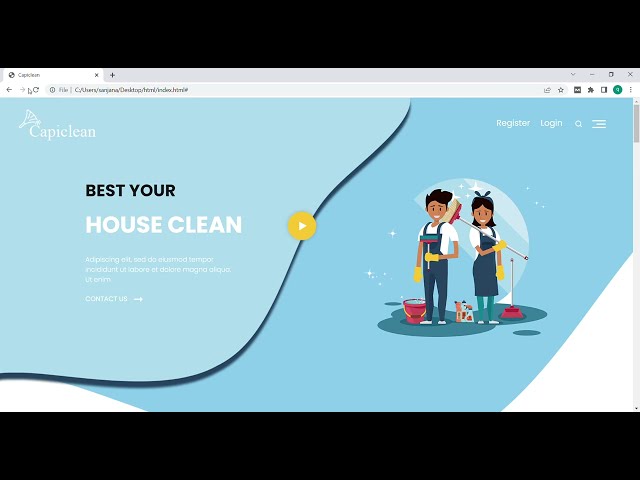 Free HTML CSS Project for School College Students Full Responsive MultiPage Template with HTML & CSS