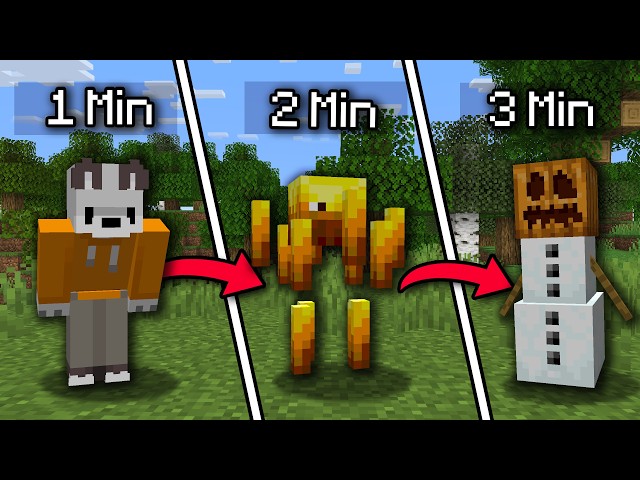 Minecraft, But You Morph Every Minute