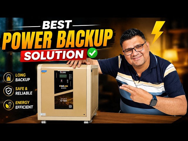 Best inverter for home 2026⚡ Best Lithium Battery Inverter home office⚡ Genus Maxilion Inverter