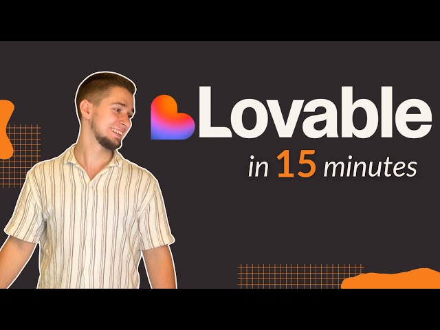 Lovable AI Apps: How to Build Real Web Applications with AI Magic 🤩