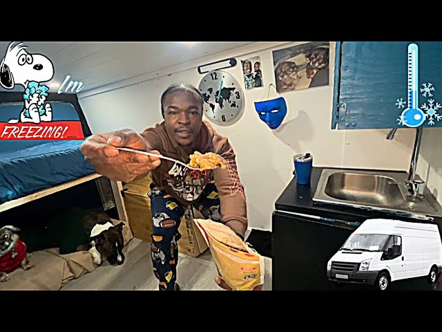 A Day In The (Van-Mansion) In The Freezing Winter 