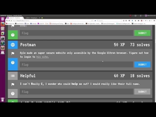 LASACTF: "Postman" Challenge