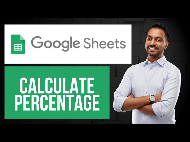 How to Calculate Percentage in Google Sheets | Use Sheet Calculator