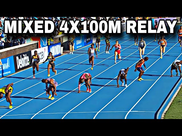 Mixed 4x100m Relay Final Line Up | European Athletics Championships 2026
