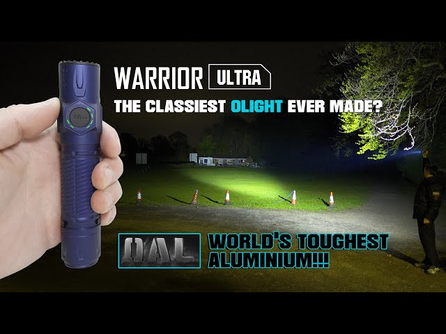 OLIGHT WARRIOR ULTRA - 2500 lumens, dual switch & made from OAL!