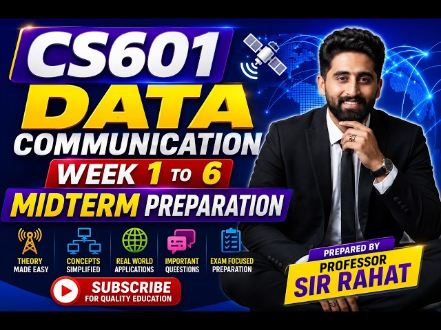 CS601 Mid Term Preparation Fall 2026-7 |Module1-100 | 100% Solved Quiz| 100 MCQS |with Sir Rahat