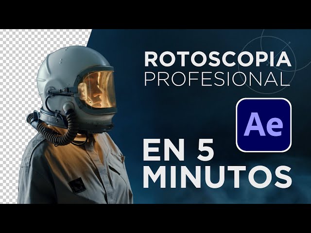 Rotoscopia PROFESIONAL en 5 MINUTOS con After Effects🤯