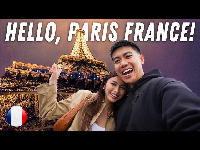 First day in PARIS, FRANCE 🇫🇷 The city of love!