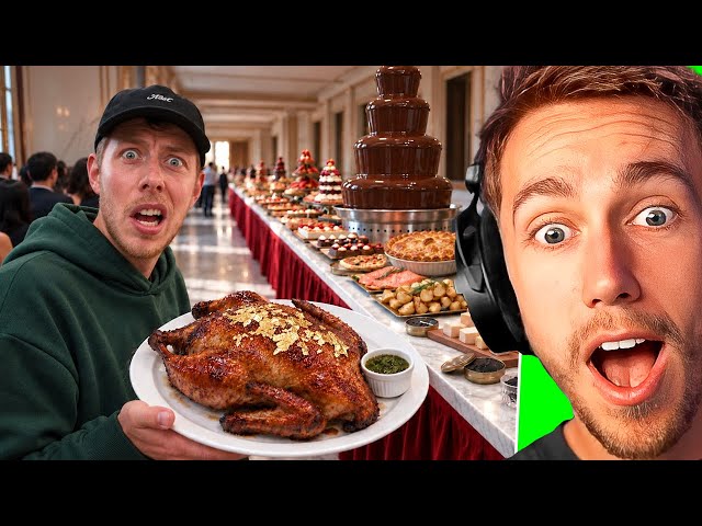 Miniminter Reacts To Testing The World's Biggest Buffet!
