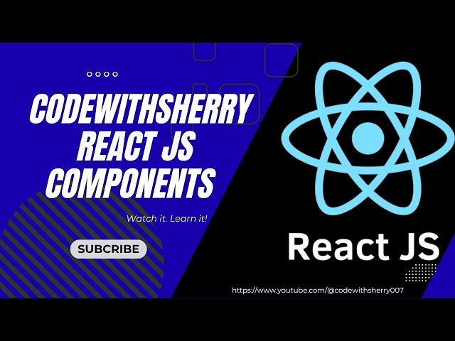 Components in React JS | React Tutorial 2025