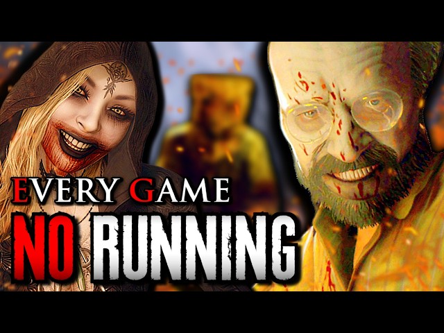 Can I BEAT EVERY Resident Evil Game WITHOUT RUNNING? (On The HARDEST DIFFICULTY)