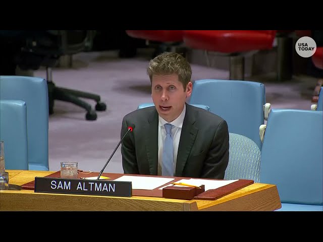 Altman and Amodei address UN: 'There are many things that AI cannot and should not automate'