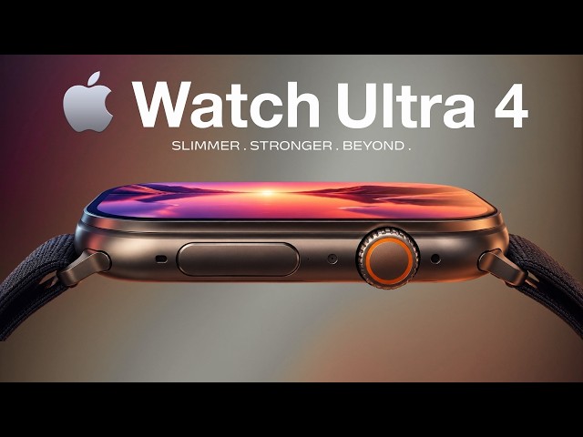 ¡Se filtran 5 nuevas funciones del Apple Watch Ultra 4!