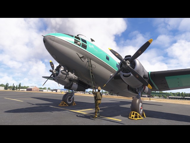 Livestream first look at the Inibuilds Curtis C46 Commando in Flight Simulator 2024