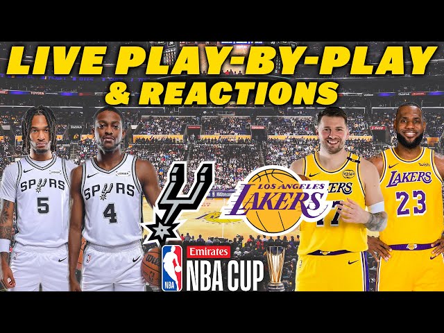San Antonio Spurs vs Los Angeles Lakers Live Play-By-Play & Reactions