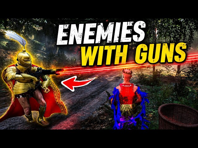 How to Spawn Enemies With Guns in Half Sword