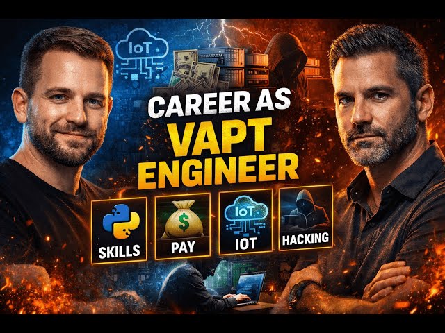 VAPT Engineer Full Guide | Penetration Testing, IoT Hacking & Cybersecurity Career