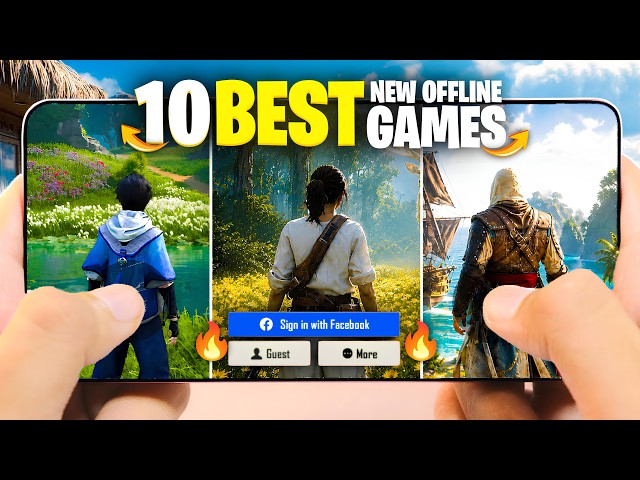 Top 10 New High Graphics OFFLINE Games for Android | BEST New Offline Games for Android
