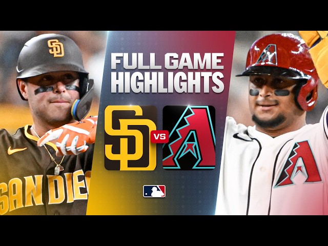 PADRES vs. D-BACKS: Official Full Game Highlights (August 6) | 2026 MLB Season
