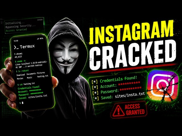 How Accounts Get Compromised | Termux Security Demo (Educational)