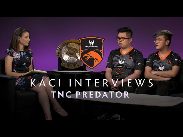 TNC Predator Interview with Kaci - The International 2019