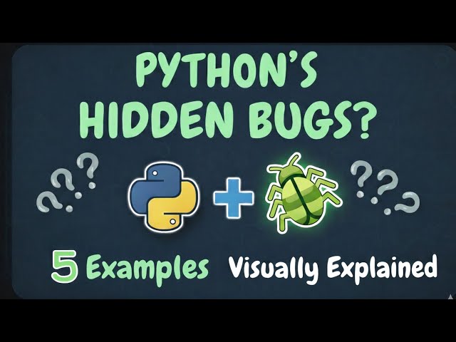 5 Weird Python Behaviours Visually Explained !
