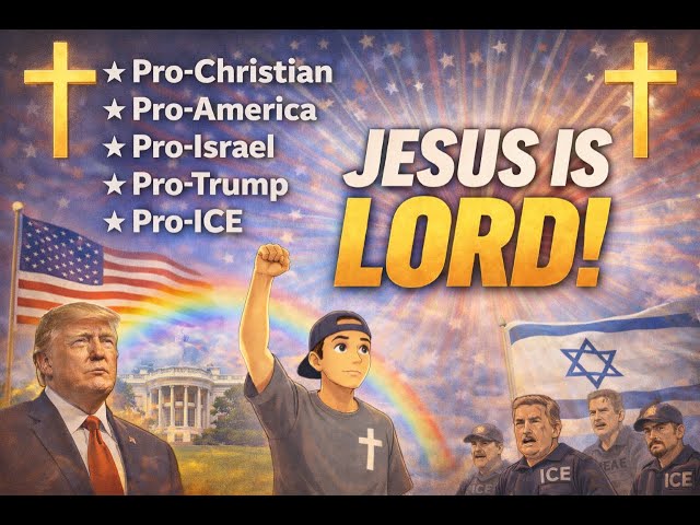 Pro-Christian, Pro-America, Pro-Israel, Pro-Trump, Pro-Ice!  Call-Up! Jesus is Lord!😁😁😁