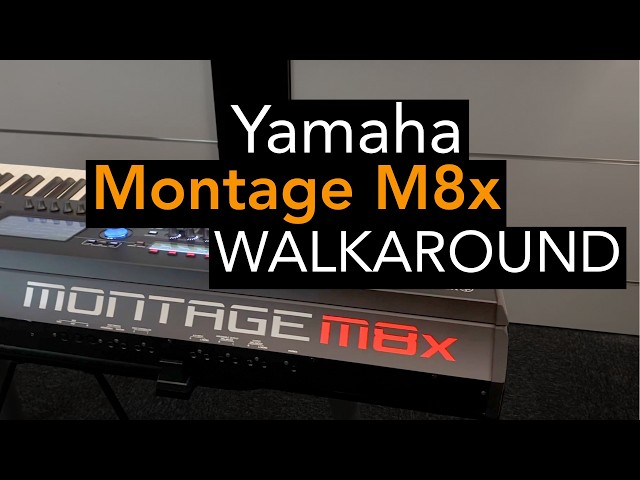 Yamaha Montage M8x Full Walkaround - See Every Angle Before You Buy