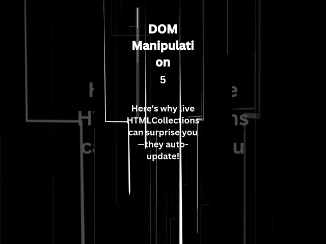 Dom manipulation 6 - #javascript #frontend